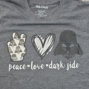 Star Wars | Peace, Love, Dark Side Graphic Tee